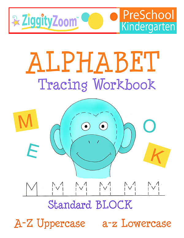 Alphabet Tracing Workbook Uppercase Lowercase Letters National 