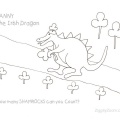 Dragon Count and Color Worksheet