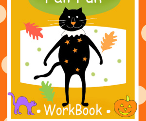 Fall Fun Math & Literacy Workbook for Kindergarten