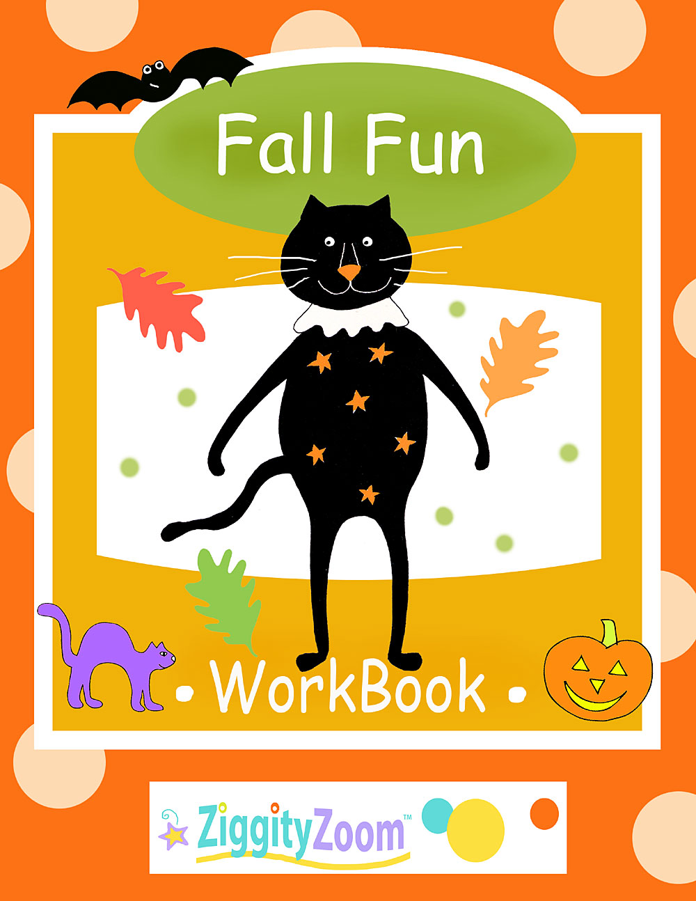 Fall Fun Math & Literacy Workbook for Kindergarten