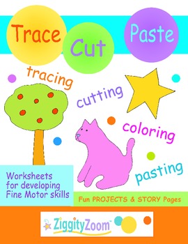 Tracing & Cutting Practice Workbook