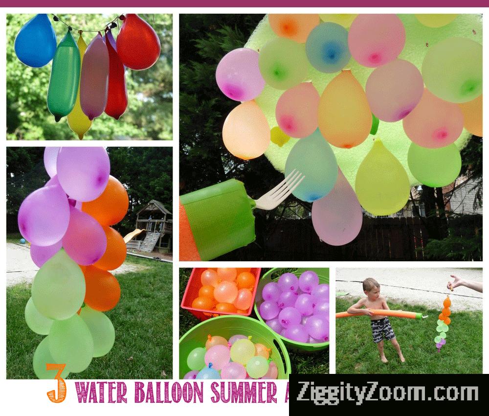 3 Favorite Water Balloon Activities