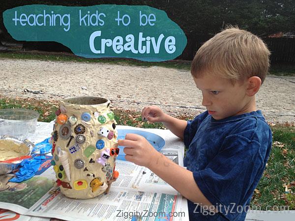 teach kids creativity