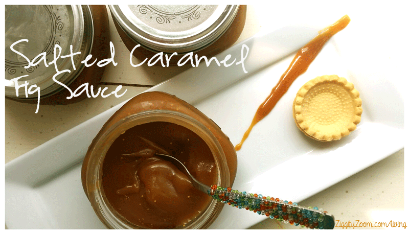 Salted Caramel Fig Sauce Recipe