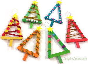 Christmas Holiday DIY Ornament Crafts for Kids