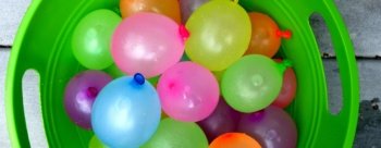 Idea #12- Water Balloon Battle – Kids vs. Parents