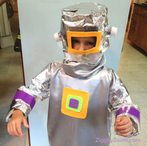 DIY Robot Costume for Kids