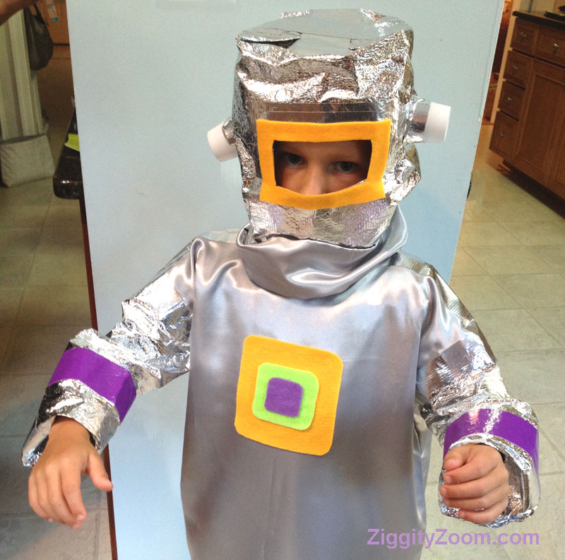 diy robot costume