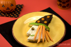 Halloween Witch Party Sandwich