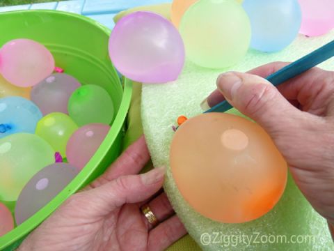 water balloon party game