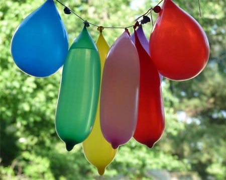 How to make a water balloon pinata party game 