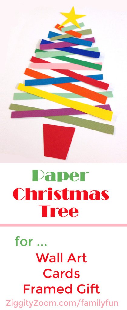 DIY paper Christmas tree