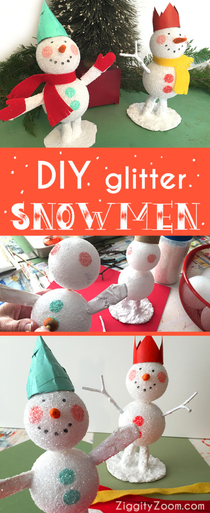DIY snowmen on Pinterest