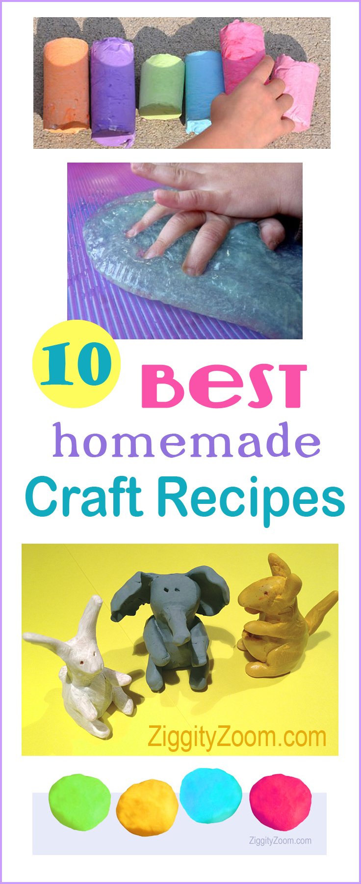 10 Best Homemade Craft Recipes - Ziggity Zoom Family