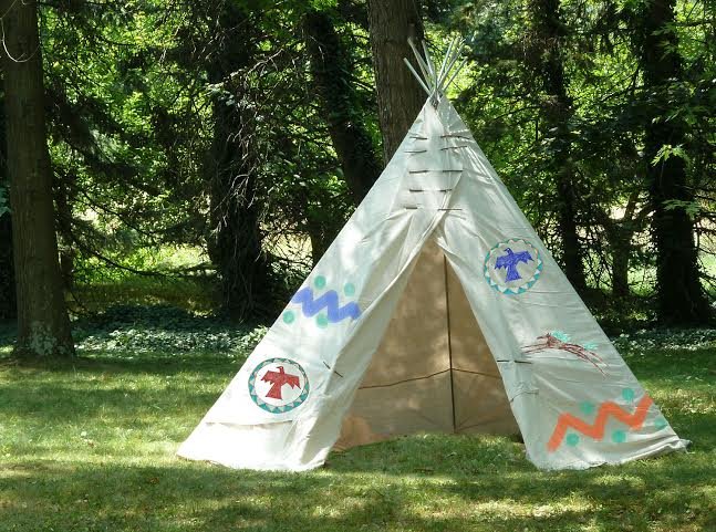 Kids indian outlet teepee