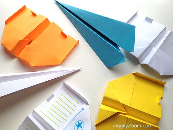 Making Paper Airplanes - Ziggity Zoom Family