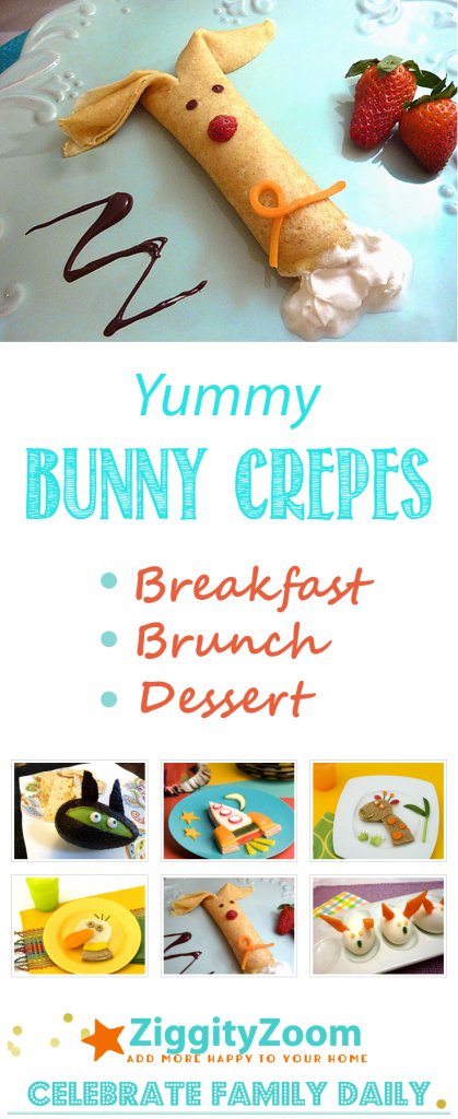 Bunny crepes recipe