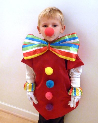 DIY Clown Costume Ziggity Zoom Family