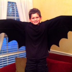 DIY Bat Wings Costume