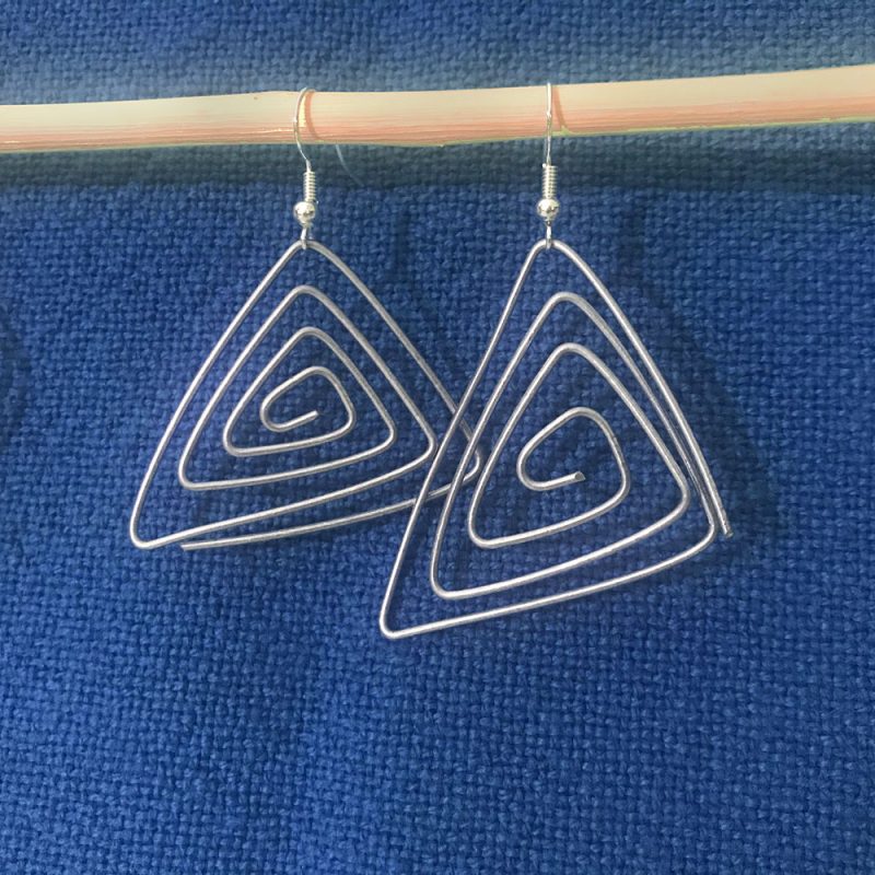 DIY wire earrings